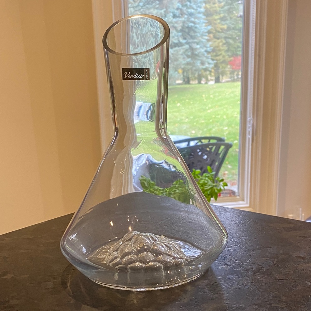 Clear Glass Wine Decanter